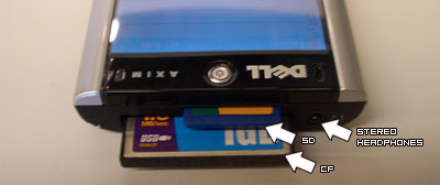 dell axim x50 wlan
